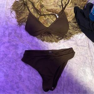 Women’s brown bikinis set